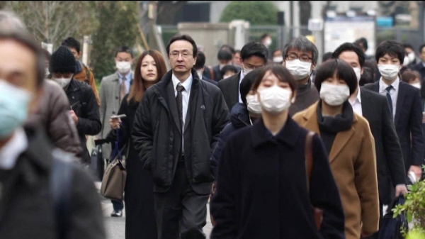  Japan confirmed more than 1,600 new coronavirus cases, a record daily high since the outbreak of the coronavirus early this year, amid signs of a resurgence in infections nationwide as the winter season approaches. — Courtesy photo