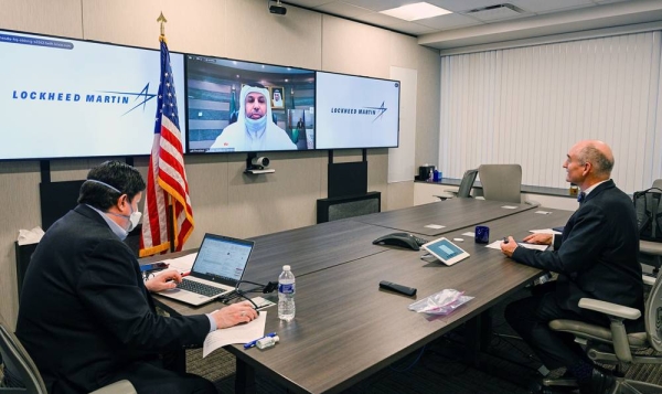 Prof. Dr. Abdulrahman Al Youbi, president of King Abdulaziz University, and Dr. Lawrence Schuette, director of Global Science & Technology, Lockheed Martin Corporation, signed the International master research agreement during a virtual ceremony n Monday.