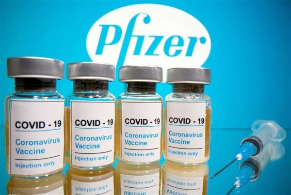  A final analysis of the Phase 3 trial of Pfizer's coronavirus vaccine shows it was 95 percent effective in preventing infections, even in older adults, and caused no serious safety concerns, the company said Wednesday. — Courtesy photo