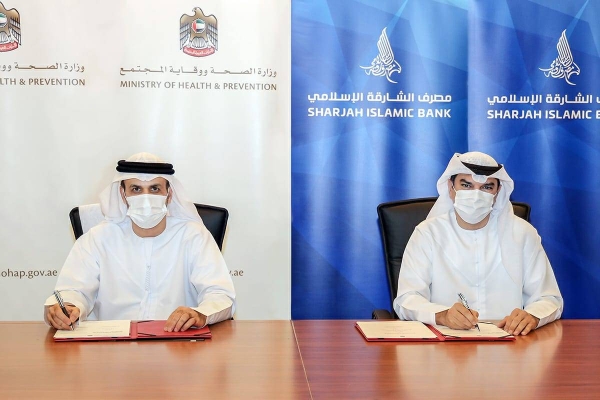 The MoU was inked at the headquarters of the Sharjah Islamic Bank by Dr. Yousif Mohammed Al Serkal, director-general of the Emirates Health Services Establishment, and Mohammed Ahmed Abdullah, CEO, Sharjah Islamic Bank.
