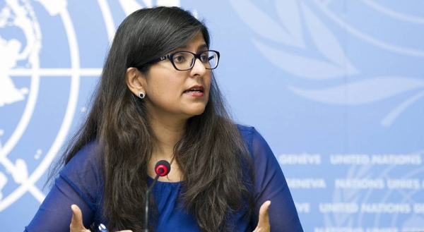 File photo shows Ravina Shamdasani, spokesperson for the UN human rights office, OHCHR. — courtesy UN Photo/Violaine Martin