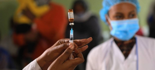 A health worker prepares a vaccine injection for administration in this file picture. — Courtesy photo