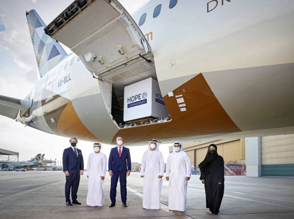 Abu Dhabi is poised to cement its position as the global logistics hub to facilitate COVID-19 vaccine distribution across the world, after spearheading the launch of the Hope Consortium.