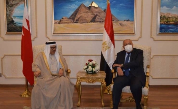 Bahraini Foreign Minister Dr. Abdullatif bin Rashid Al-Zayani met with Deputy Prime Minister of Jordan Ayman Safadi, who is also the country’s foreign minister, in Aqaba, Jordan. — BNA photo