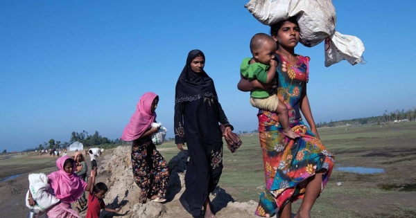 


Rohingya refugees flee to Cox's Bazar, Bangladesh. File photo, courtesy UNOCHA/David Dare Parker