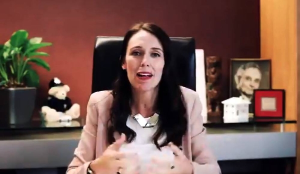 New Zealand Prime Minister Jacinda Ardern seen in this file photo.