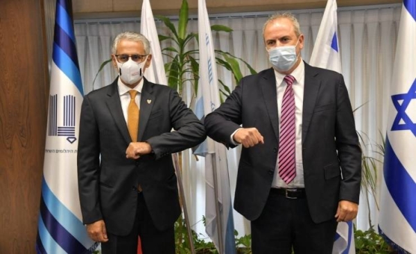 The MoU was signed during a visit to the IDE by Bahrain's Industry, Commerce, and Tourism Minister Zayed bin Rashid Al-Zayani, accompanied by Israeli Minister of Regional Cooperation Ofir Akunis. — BNA photo

