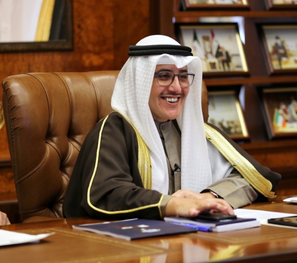 Kuwaiti Foreign Minister Sheikh Ahmed Nasser Al-Sabah.