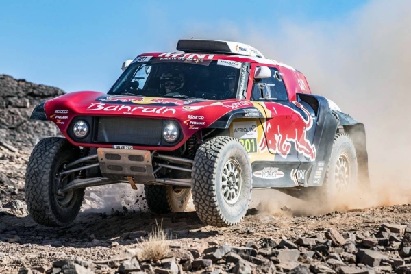 Nasser Al-Attiyah performs at SS1of Rally Andalucia in Villamartin, Spain on Oct. 7, 2020. — courtesy Kin Marcin/Red Bull 