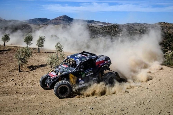 Nasser Al-Attiyah performs at SS1of Rally Andalucia in Villamartin, Spain on Oct. 7, 2020. — courtesy Kin Marcin/Red Bull 