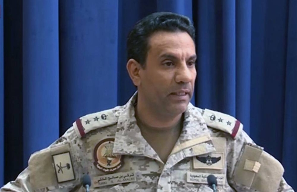 Arab Coalition spokesman Brig. Gen. Turki Al-Maliki.