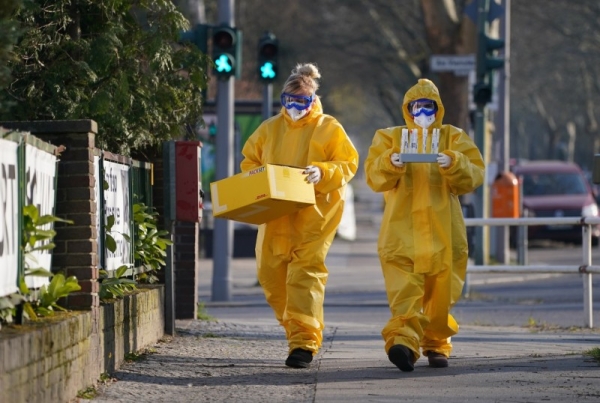 Germany tallied 598 fatalities in a span of 24 hours, according to the country's center for disease control, the Robert Koch Institute. — Courtesy photo