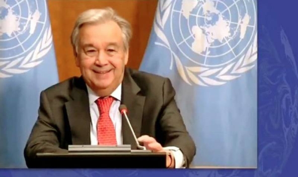 UN Secretary General Antonio Guterres.