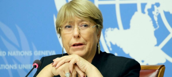 UN High Commissioner for Human Rights Michelle Bachelet.