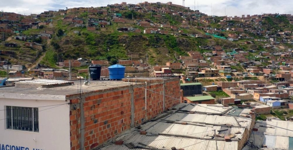 The city of Soacha just outside the Colombian capital Bogota. — courtesy UNOCHA