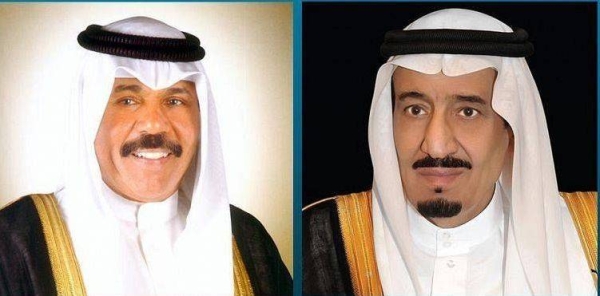  Custodian of the Two Holy Mosques King Salman and Crown Prince Muhammad Bin Salman made separate telephone calls on Tuesday to Kuwait’s Emir Sheikh Nawaf Al-Ahmed Al-Jaber Al-Sabah. — SPA photos