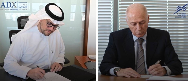 The Abu Dhabi Securities Exchange (ADX) and the Tel Aviv Stock Exchange (TASE) have, Wednesday, signed a memorandum of understanding (M0U), the first time an Arab exchange has entered into a commercial relationship with the state of Israel.