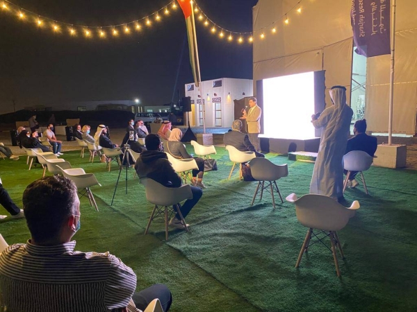  Hussain Al Mahmoudi, CEO of Sharjah Research Technology and Innovation Park (SRTI Park), announced the inauguration of the first house built in the region with 3D printing technologies with traditional architecture on the complex grounds, expressing his happiness with this achievement. — WAM photos