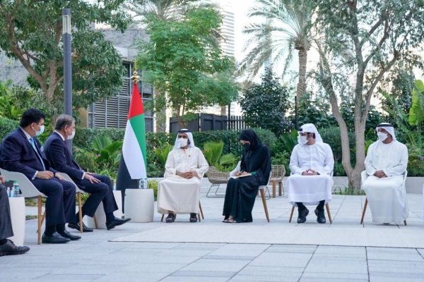  Ruler of Dubai Sheikh Mohammed bin Rashid Al Maktoum, who is also the UAE's vice president and prime minister, on Thursday received Pakistan’s Minister of Foreign Affairs Shah Mahmood Qureshi. — WAM photos