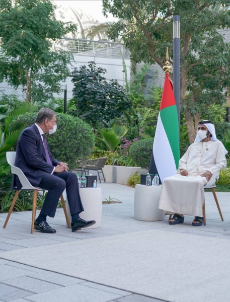  Ruler of Dubai Sheikh Mohammed bin Rashid Al Maktoum, who is also the UAE's vice president and prime minister, on Thursday received Pakistan’s Minister of Foreign Affairs Shah Mahmood Qureshi. — WAM photos