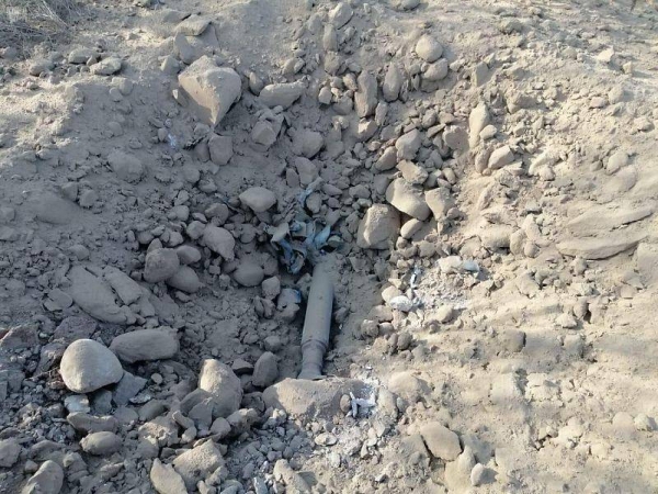 Three military projectiles launched by Yemen’s Iran-backed Houthi militia targeted the Al-Harth governorate in the Jazan region. — SPA photos