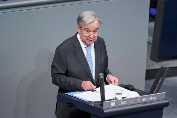 United Nations Secretary-General António Guterres addressed the Bundestag, the German parliament, on Friday, where he warned of a deficit of international cooperation and underscored that global challenges require global solutions. — Courtesy photos