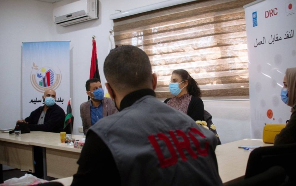 The United Nations Development Program (UNDP) partnered with the Danish Refugee Council (DRC) and the Municipality of Abu Salim to implement the first “Cash for Work” initiative in Libya.
