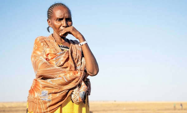 An Ethiopian refugee from Tigray awaits transfer from a border reception center in Sudan. — courtesy UNHCR/Will Swanson