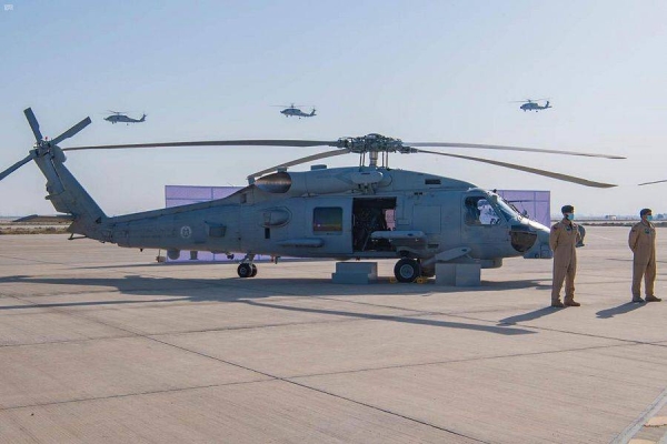 Royal Saudi Navy inducts multi-mission MH-60R helicopters