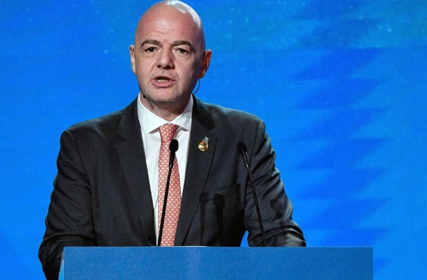 FIFA President Gianni Infantino will deliver the keynote address at Sunday’s Dubai International Sports Conference.