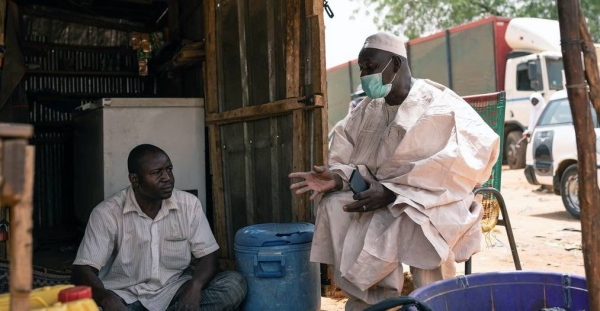 

File photo shows two inhabitants of Niamey, the capital of Niger. — courtesy UNICEF/Haro