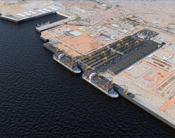 Proposed development layout in Luanda, Angola