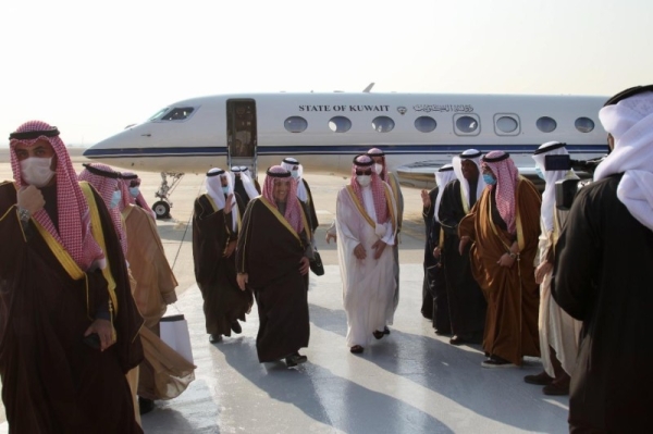 The message was received by Saudi Minister of State for Foreign Affairs Adel Al-Jubeir, who is also a member of the Cabinet, from Kuwait Minister of Foreign Affairs Sheikh Dr. Ahmed bin Nasser Al-Mohammed Al-Sabah.