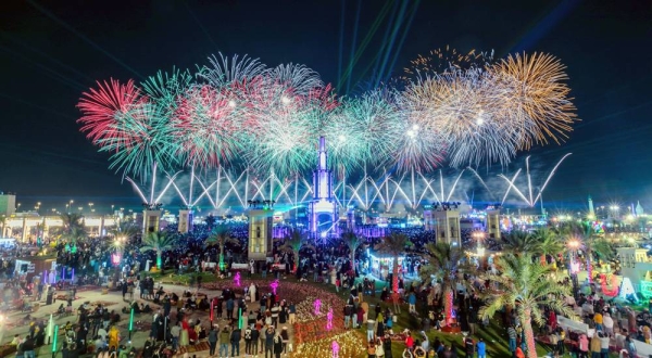 The Sheikh Zayed Festival has set two Guinness World records with a dazzling fireworks display that lasted for 35 minutes to welcome 2021.