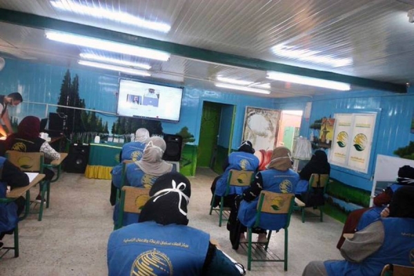 KSrelief organizes training courses on First Aid at Zaatari Camp, Jordan, as part of a volunteer program for rehabilitation and capacity building.