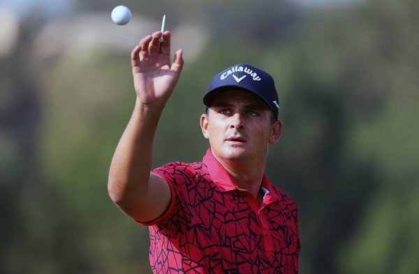 Christiaan Bezuidenhout of South Africa in action ahead of the DP World Tour Championship at Jumeirah Golf Estates on Dec. 8, 2020 in Dubai, United Arab Emirates. — courtesy Francois Nel/Getty Images