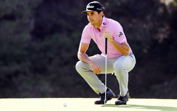 Christiaan Bezuidenhout of South Africa in action ahead of the DP World Tour Championship at Jumeirah Golf Estates on Dec. 8, 2020 in Dubai, United Arab Emirates. — courtesy Francois Nel/Getty Images