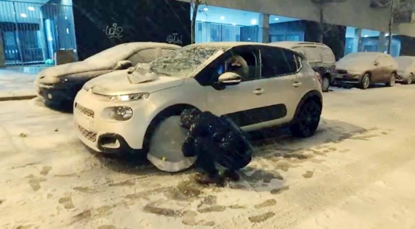 A persistent blizzard has blanketed large parts of Spain with 50-year record levels of snow, halting traffic and leaving thousands trapped in cars or in train stations and airports that had suspended all services as the snow kept falling on Saturday.
