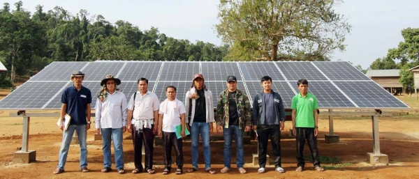 Solar power has improved the livelihoods of local people. — courtesy UNDP Lao PDR