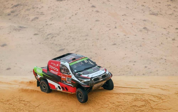 The Stage 7 of the Dakar Rally on Sunday proved to be a great day for Saudi drivers, as Yazeed Al-Rajhi overcame the X-raid Mini of Stephane Peterhansel to claim a maiden stage win in the Rally, while, Saleh Al-Saif took his second win of the season.
