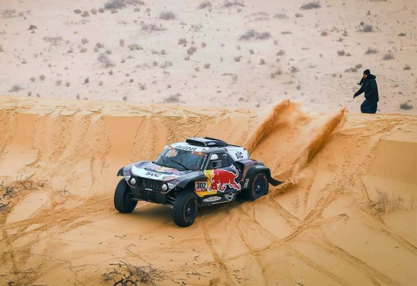 The Stage 7 of the Dakar Rally on Sunday proved to be a great day for Saudi drivers, as Yazeed Al-Rajhi overcame the X-raid Mini of Stephane Peterhansel to claim a maiden stage win in the Rally, while, Saleh Al-Saif took his second win of the season.