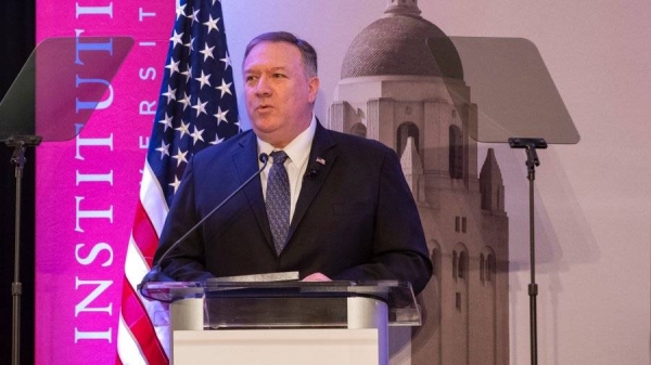 US Secretary of State Mike Pompeo accused Iran on Tuesday of providing a new operational headquarters to the Al-Qaeda terror network and announced news sanctions on Iranian officials.