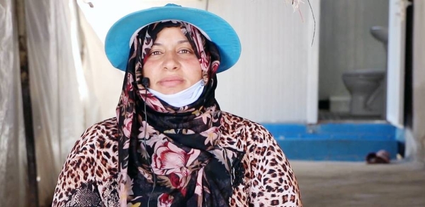 Fatima Hussein Al Ahmad, a Syrian refugee, is now living in Jordan. — courtesy Abdel Hameed Al Nasier