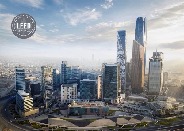 The King Abdullah Financial District (KAFD) has received LEED ND Stage 2 Platinum certification, becoming the largest mixed-use financial center in the world to achieve the highest possible accreditation from the world’s leading authority for green building. 