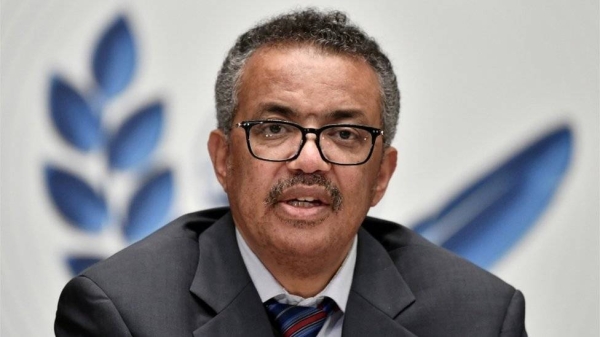 WHO Director-General Tedros Adhanom Ghebreyesus 