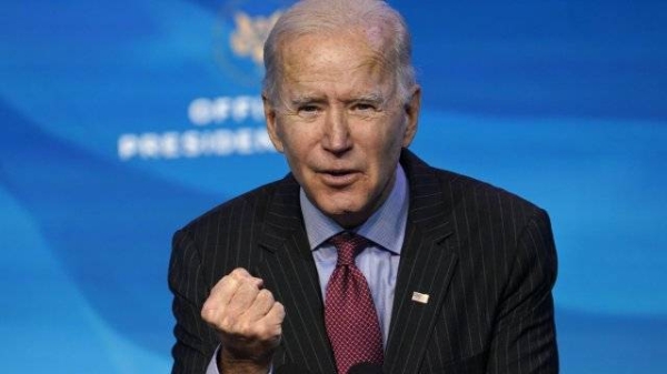 US President Joe Biden launched a national strategy to curb the raging coronavirus pandemic on his first full day in office on Thursday. — Courtesy photo