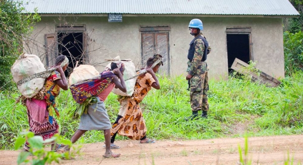
File photo shows a UN peacekeeper on patrol in the Beni region of the Democratic Republic of the Congo. — courtesy MONUSCO/Sylvain Liechti