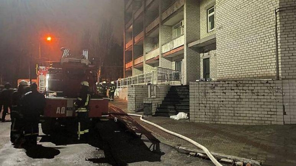 A young doctor and three patients died in the blaze in an intensive care ward at the Regional Infectious Diseases Clinical Hospital in Zaporizhia. — Courtesy photo