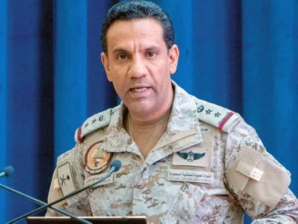 Coalition’s spokesperson Brig. Gen. Turki Al-Maliki.