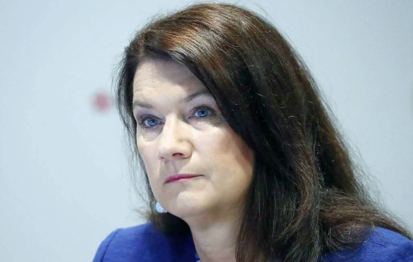 Sweden's Foreign Minister Ann Linde 